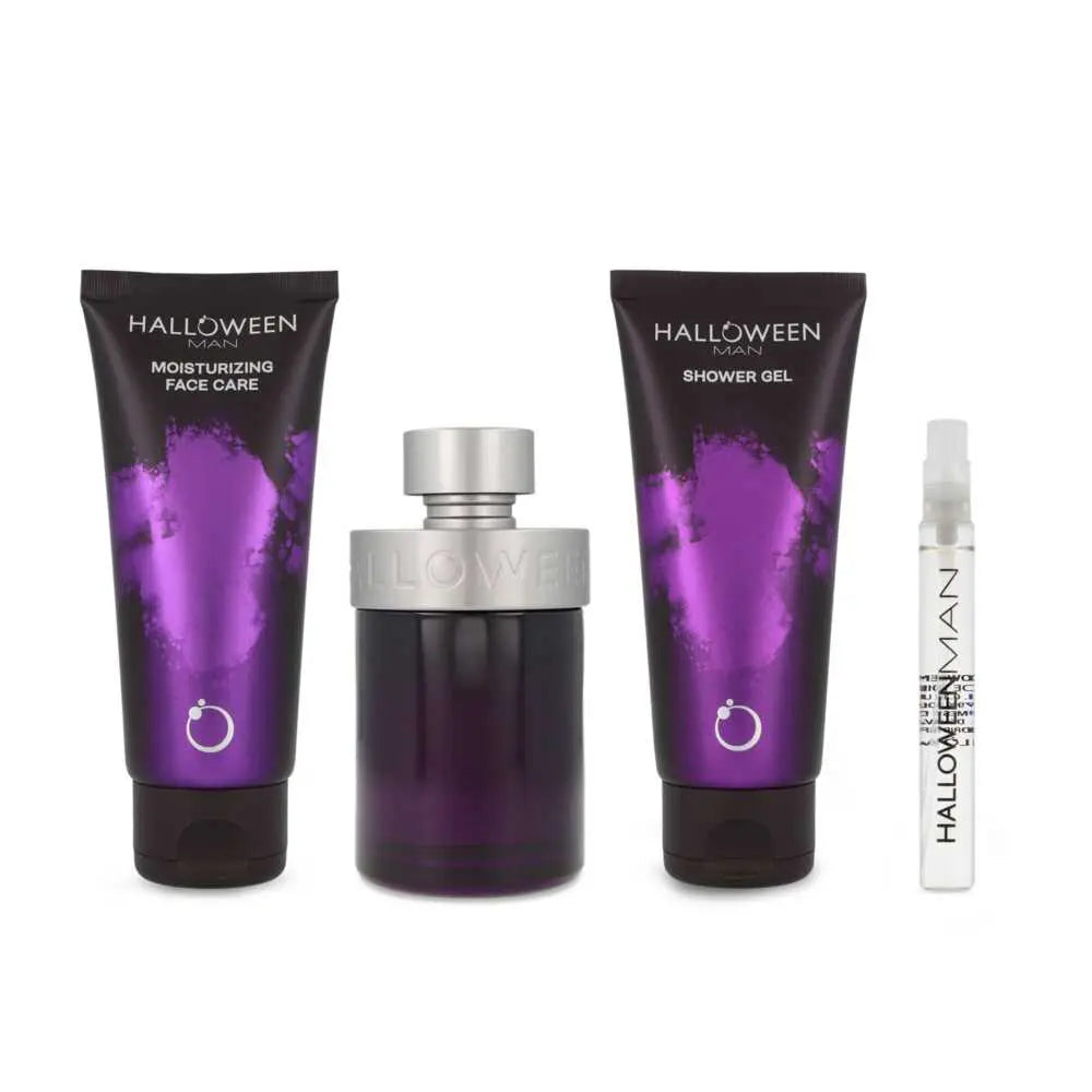 SET HALLOWEEN MAN EDT 125ML+SHOWER GEL+MOISTURIZING FACE CARE+PERFUMERO HALLOWEEN PARA CABALLERO