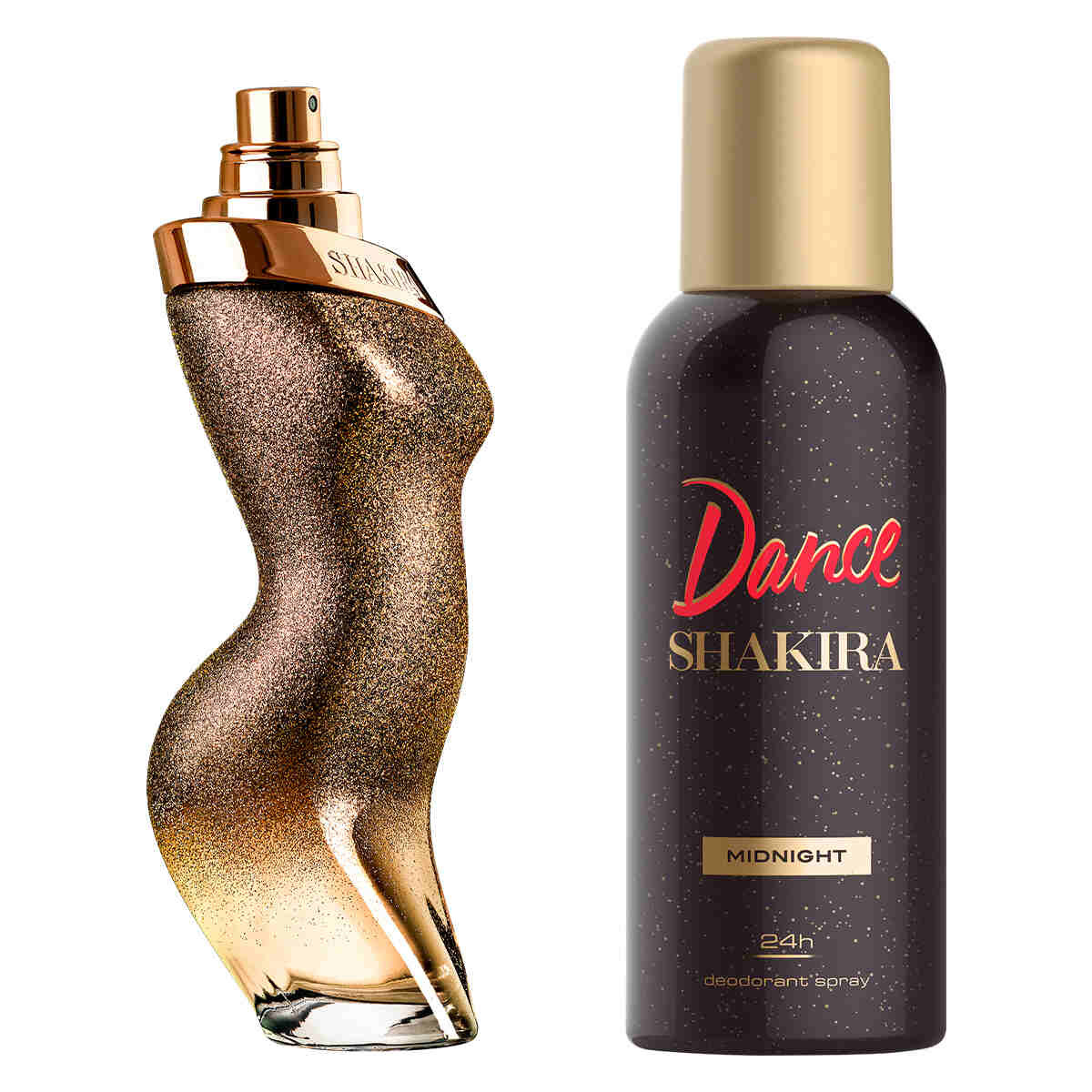 SET DANCE MIDNIGHT EDT 80ML+DESODORANTE 150ML SHAKIRA PERFUME PARA DAMA
