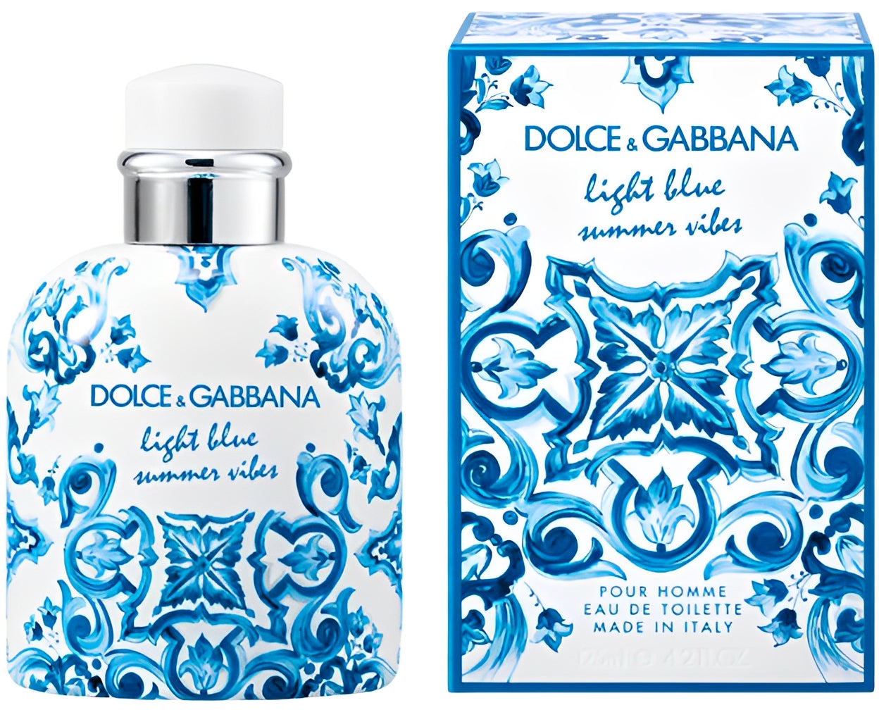 LIGHT BLUE SUMMER VIBES EDT 125ML DOLCE & GABBANA PERFUME PARA CABALLERO