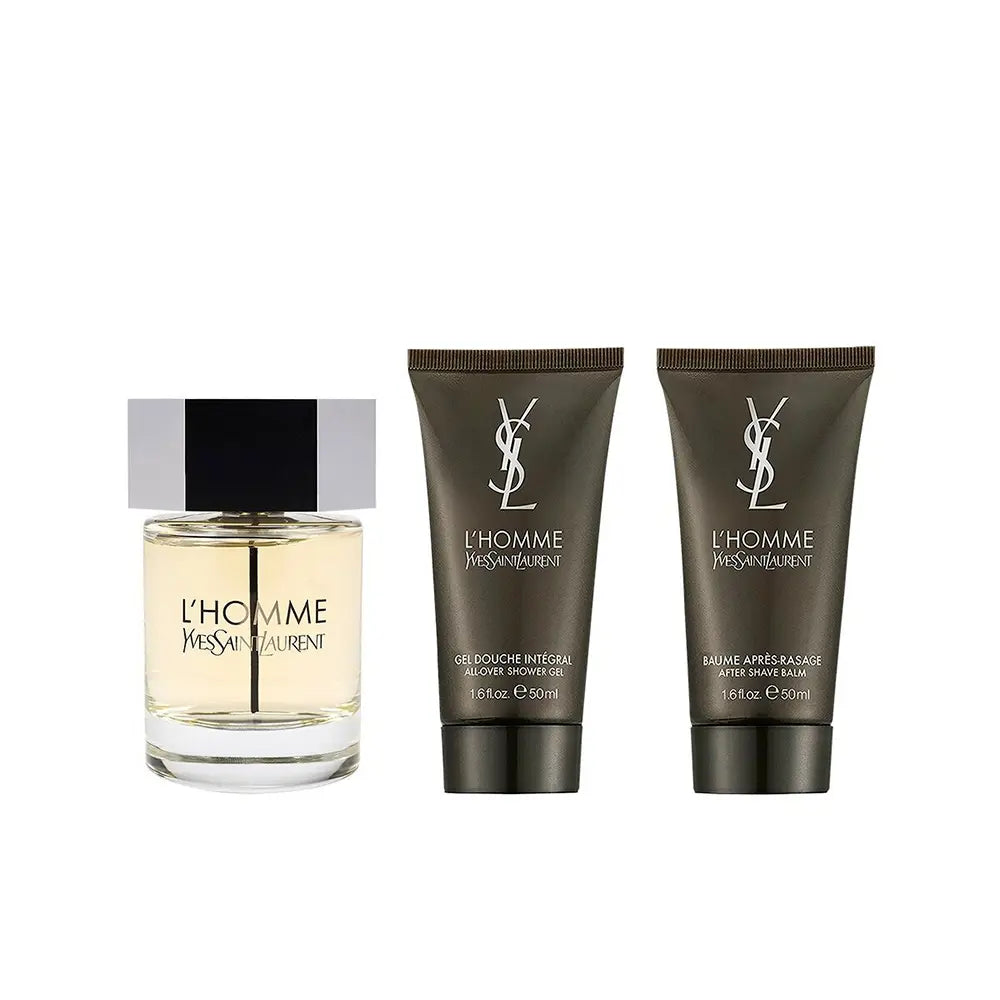 SET HOMME EDT 100ML+GEL DE DUCHA 50ML+CREMA PARA DESPUES DE AFEITAR 50ML YVES SAINT LAURENT PARA CABALLERO