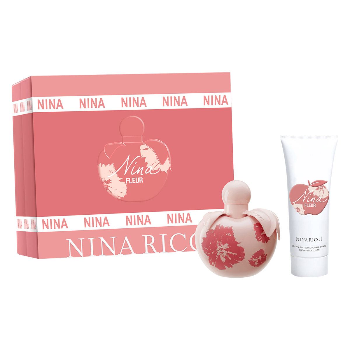 SET FLEUR EDT 80ML + CREMA CORPORAL 100ML NINA RICCI PERFUME PARA DAMA