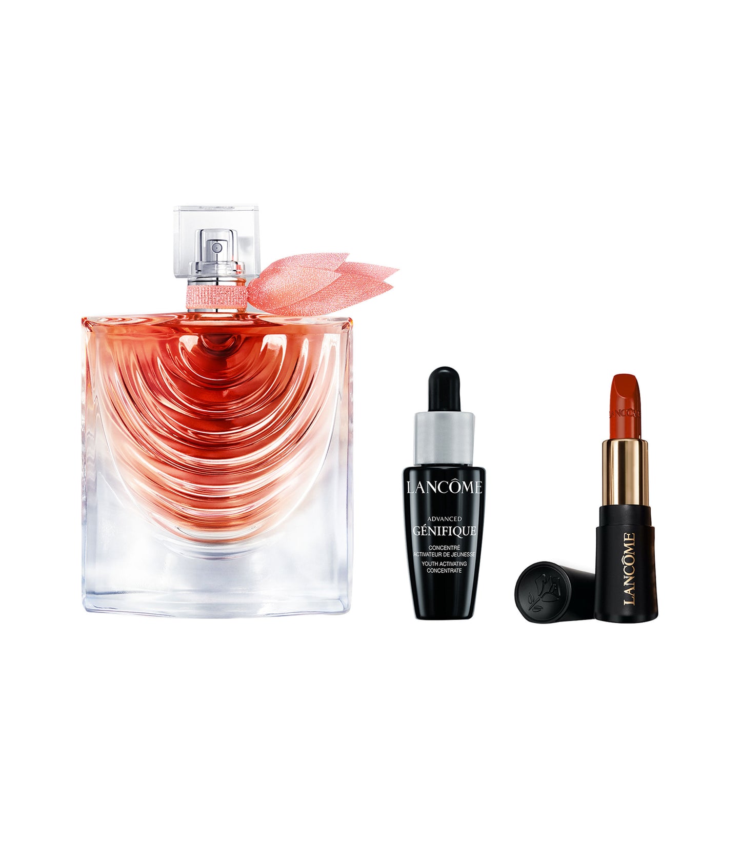 SET LA VIE EST BELLE IRIS ABSOLU EDP 100ML+LABIAL+SUERO LANCOME PERFUME PARA DAMA