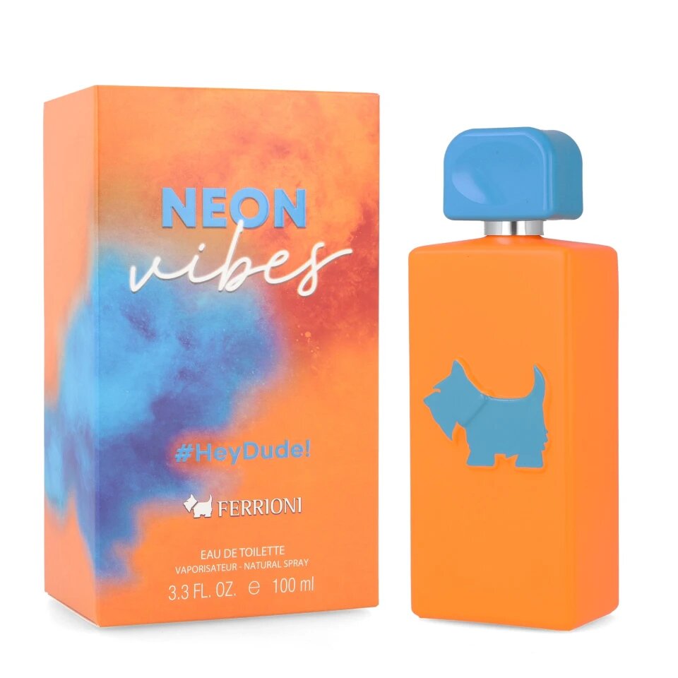 NEON HEY DUDE EDT 100ML FERRIONI PERFUME PARA CABALLERO