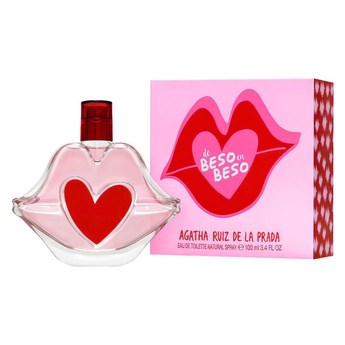 DE BESO EN BESO EDT 100ML AGATHA RUIZ DE LA PRADA PERFUME PARA DAMA