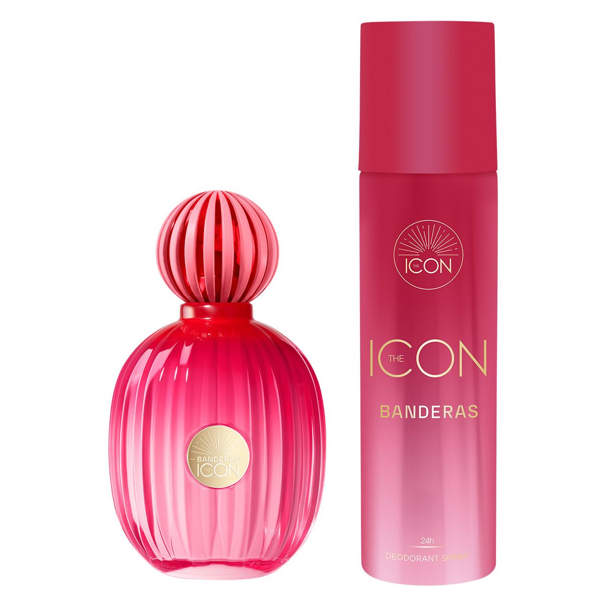 SET THE ICON FEMME EDP 100ML+DESODORANTE ANTONIO BANDERAS PERFUME PARA DAMA