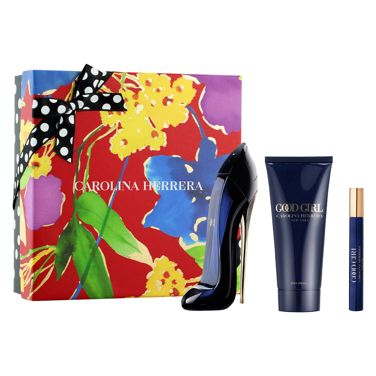 SET GOOD GIRL EDP 80ML + CREMA CORPORAL 80ML + PERFUMERO 10ML CAROLINA HERRERA PERFUME PARA DAMA