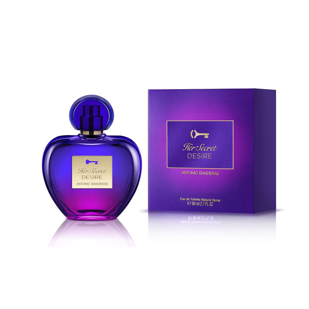 HER SECRET DESIRE EDT 80ML ANTONIO BANDERAS PERFUME PARA DAMA