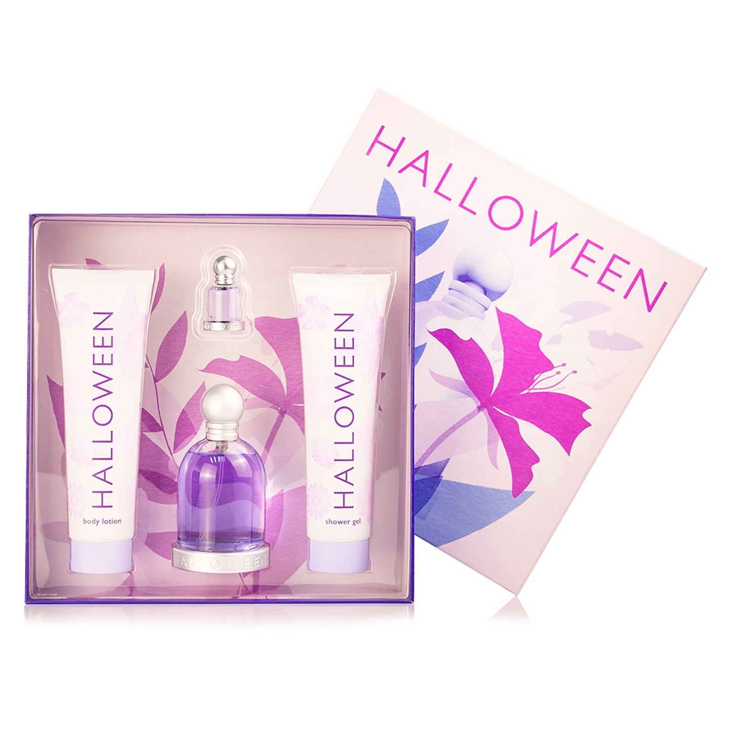 SET HALLOWEEN WOMAN EDT 100ML + SHOWER GEL 150ML + BODY LOTION 150ML + MINI 4.5ML HALLOWEEN PERFUME PARA DAMA