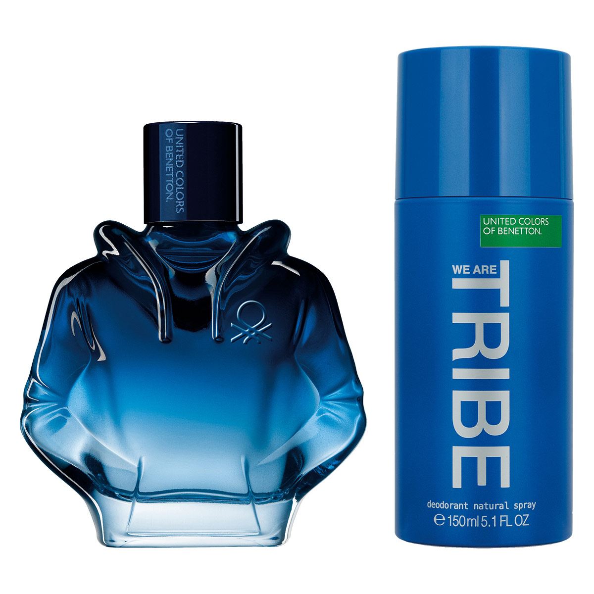 SET TRIBE EDT 90ML+DESODORANTE 150ML BENETTON PERFUME PARA CABALLERO