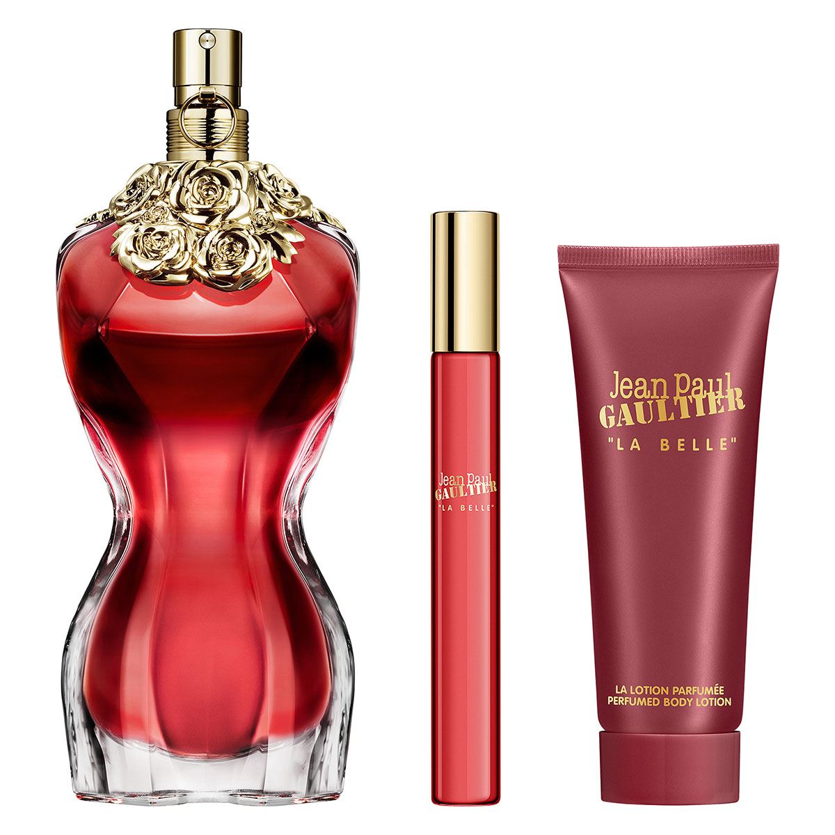 SET LA BELLE EDP 100ML+CREMA CORPORAL 75ML+PERFUMERO JEAN PAUL GAULTIER PERFUME PARA DAMA