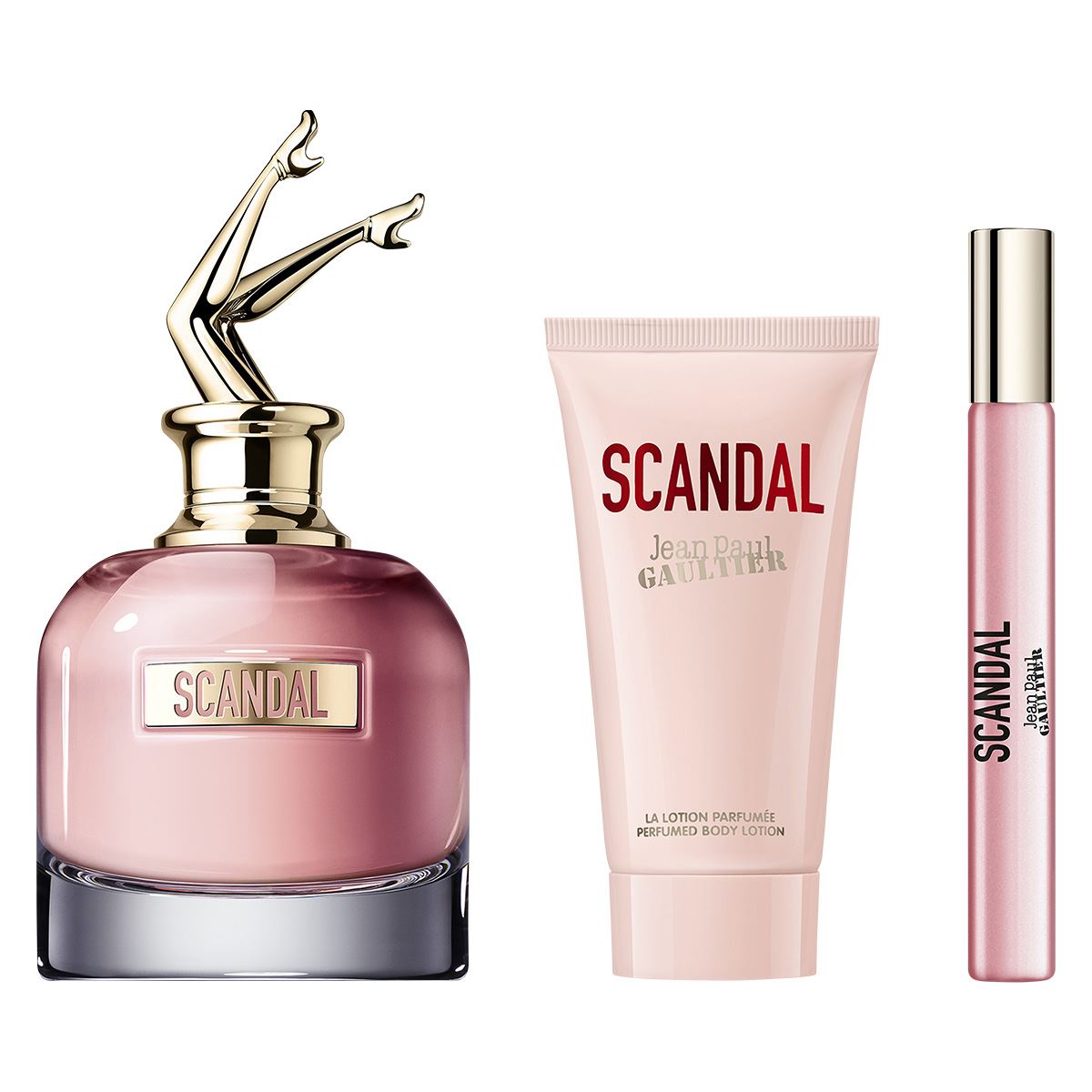 SET SCANDAL EDP 80ML+CREMA CORPORAL 75ML+PERFUMERO JEAN PAUL GAULTIER PERFUME PARA DAMA