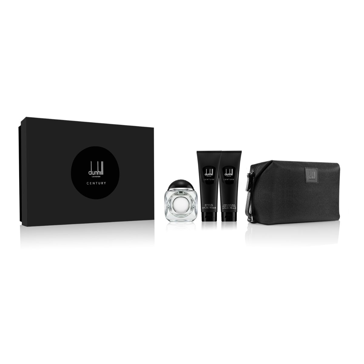 SET CENTURY EDP 135 ML+CREMA PARA DESPUÉS DE AFEITAR 90ML+GEL PARA LA DUCHA 90ML+BOLSA DUNHILL PERFUME PARA CABALLERO