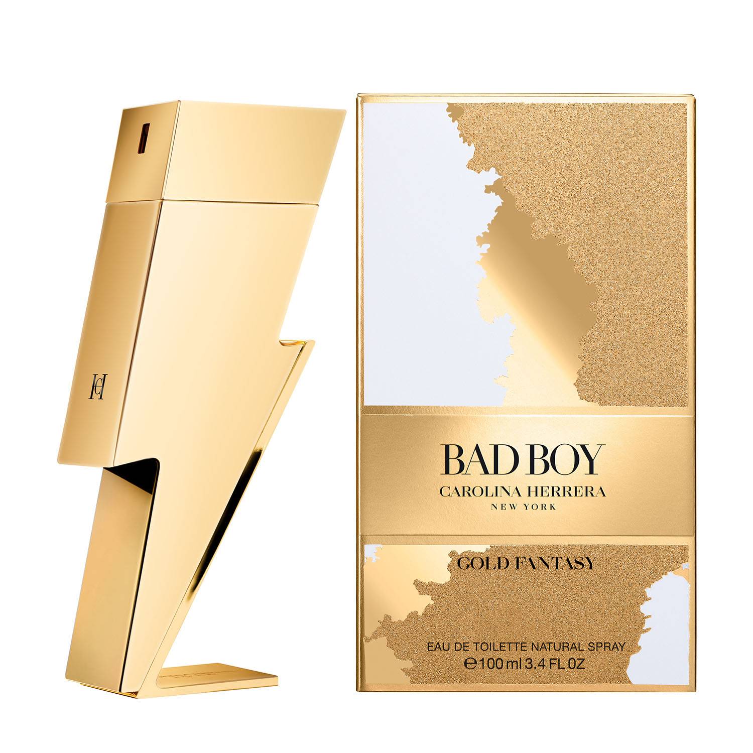 BAD BOY GOLD FANTASY EDT 100ML CAROLINA HERRERA PERFUME PARA CABALLERO