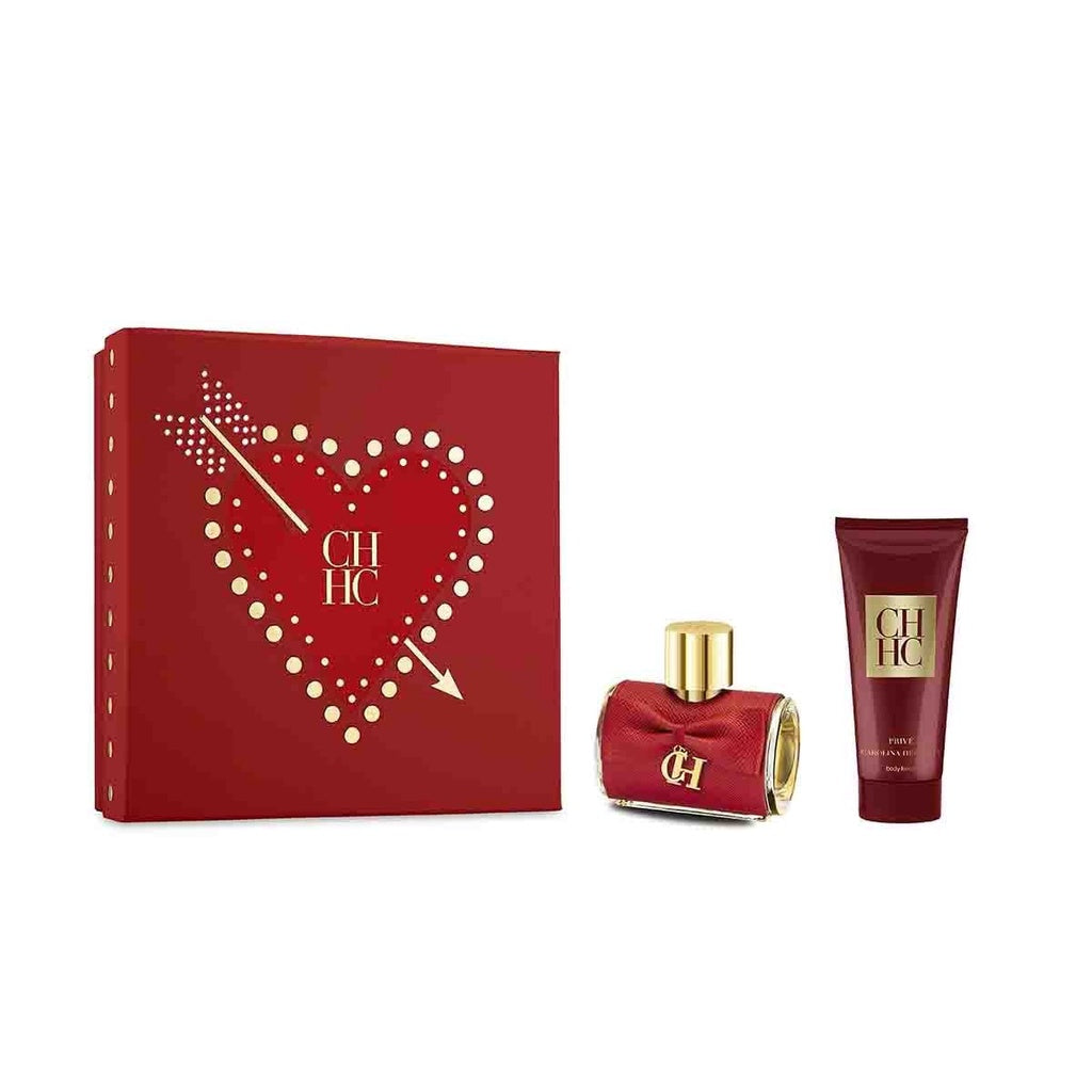 SET CH PRIVÉE EDP 80ML + BODY LOTIONCAROLINA HERRERA PERFUME PARA DAMA