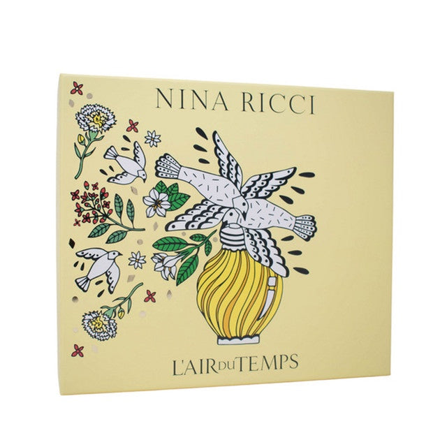 SET L´AIR DU TEMPS NINA RICCI EAU DE TOILETTE 100ML + BODY LOTION 100ML PERFUME PARA DAMA
