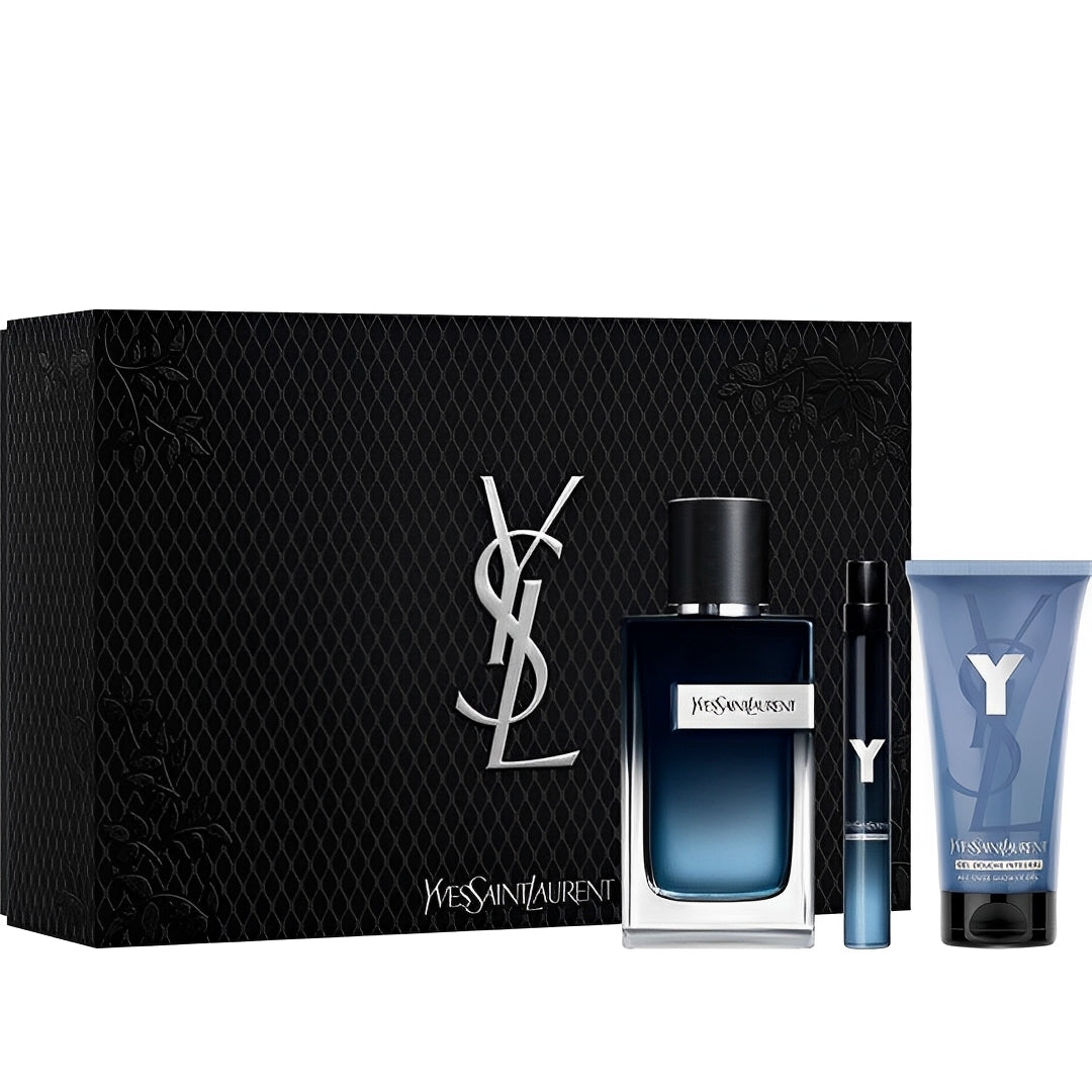 SET Y EDP 100ML + SHOWER GEL 50ML + PERFUMERO 10ML YVES SAINT LAURENT PERFUME PARA CABALLERO