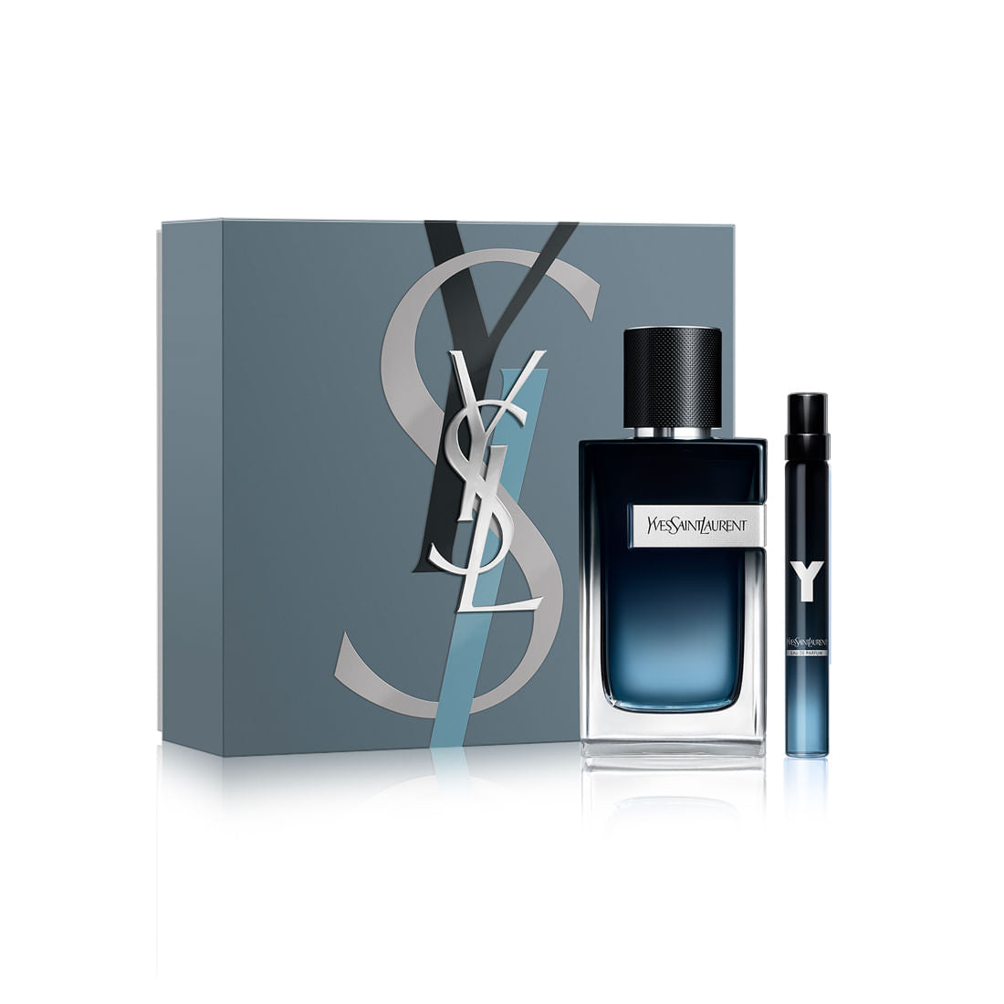 SET YSL Y EDP 100ML + PERFUMERO 10ML YVES SAINT LAURENT PERFUME PARA CABALLERO
