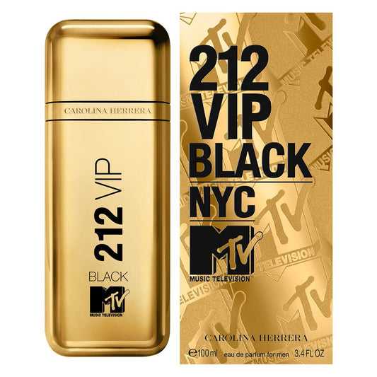 212 VIP BLACK MTV EDP 100ML CAROLINA HERRERA PERFUME PARA CABALLERO