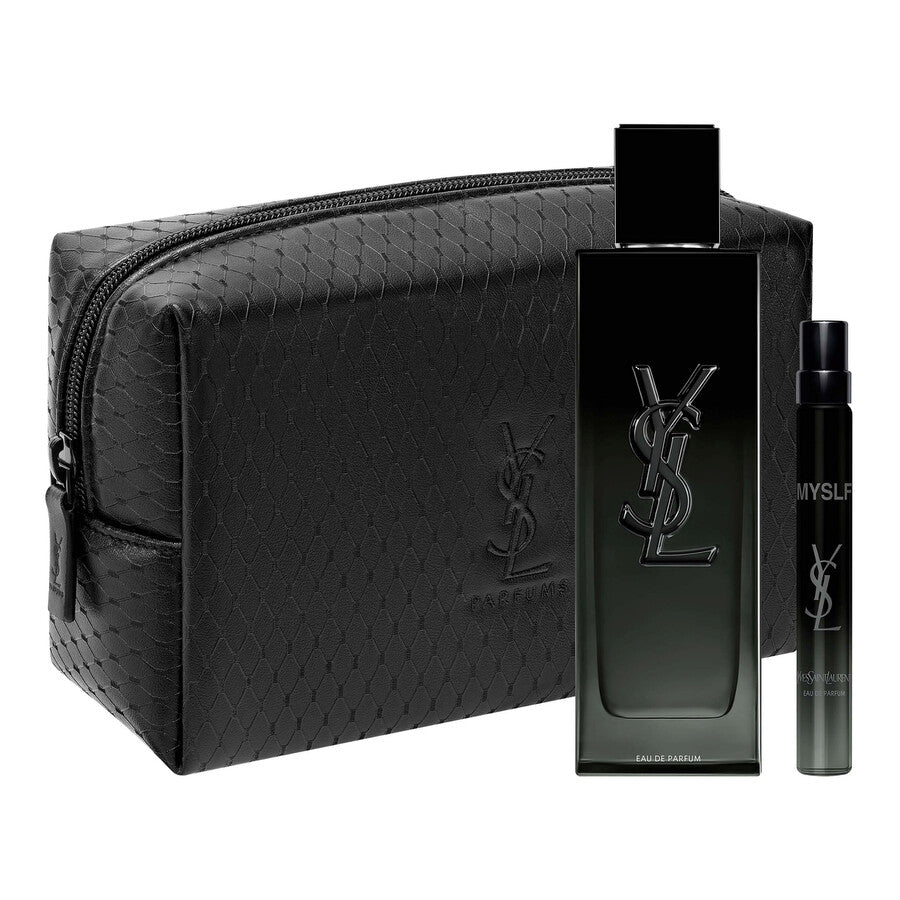 SET MYSLF EDP 100ML + PERFUMERO 10ML + NECESER YVES SAINT LAURENT PERFUME PARA CABALLERO