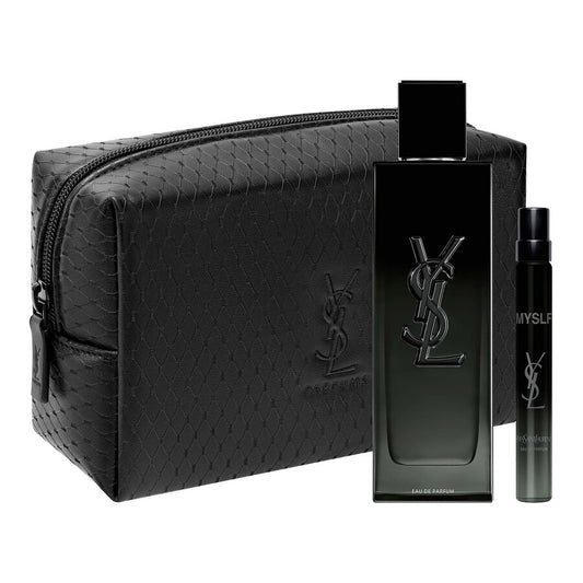 SET MYSLF EDP 100ML + PERFUMERO 10ML + NECESER YVES SAINT LAURENT PERFUME PARA CABALLERO