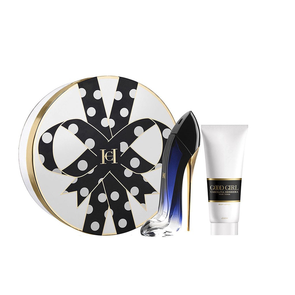 SET GOOD GIRL LÉGERE EDP 80ML + BODY LOTION 100ML CAROLINA HERRERA PERFUME PARA DAMA