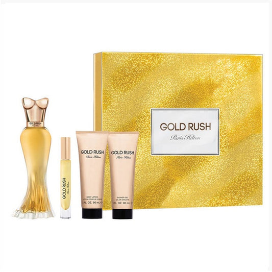 SET DAMA PARIS HILTON GOLD RUSH GIFT SET EDP 100ML