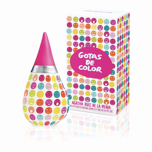 GOTAS DE COLOR LE CARAS EDT 100ML AGATHA RUIZ DE LA PRADA PERFUME PARA DAMA