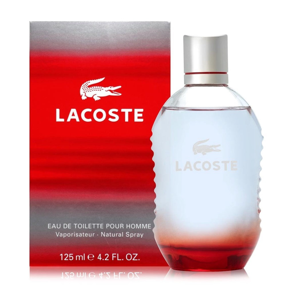 RED EDT 125ML LACOSTE PERFUME PARA CABALLERO