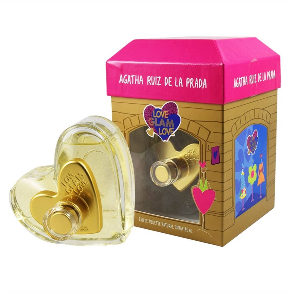 LOVE GLAM LOVE EDICION LIMITADA EDT 80ML AGATHA RUIZ DE LA PRADA PERFUME PARA DAMA