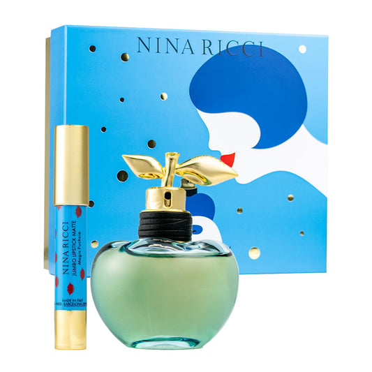 SET LUNA EDT 80ML + LIPSTICK LUNA NINA RICCI PERFUME PARA DAMA