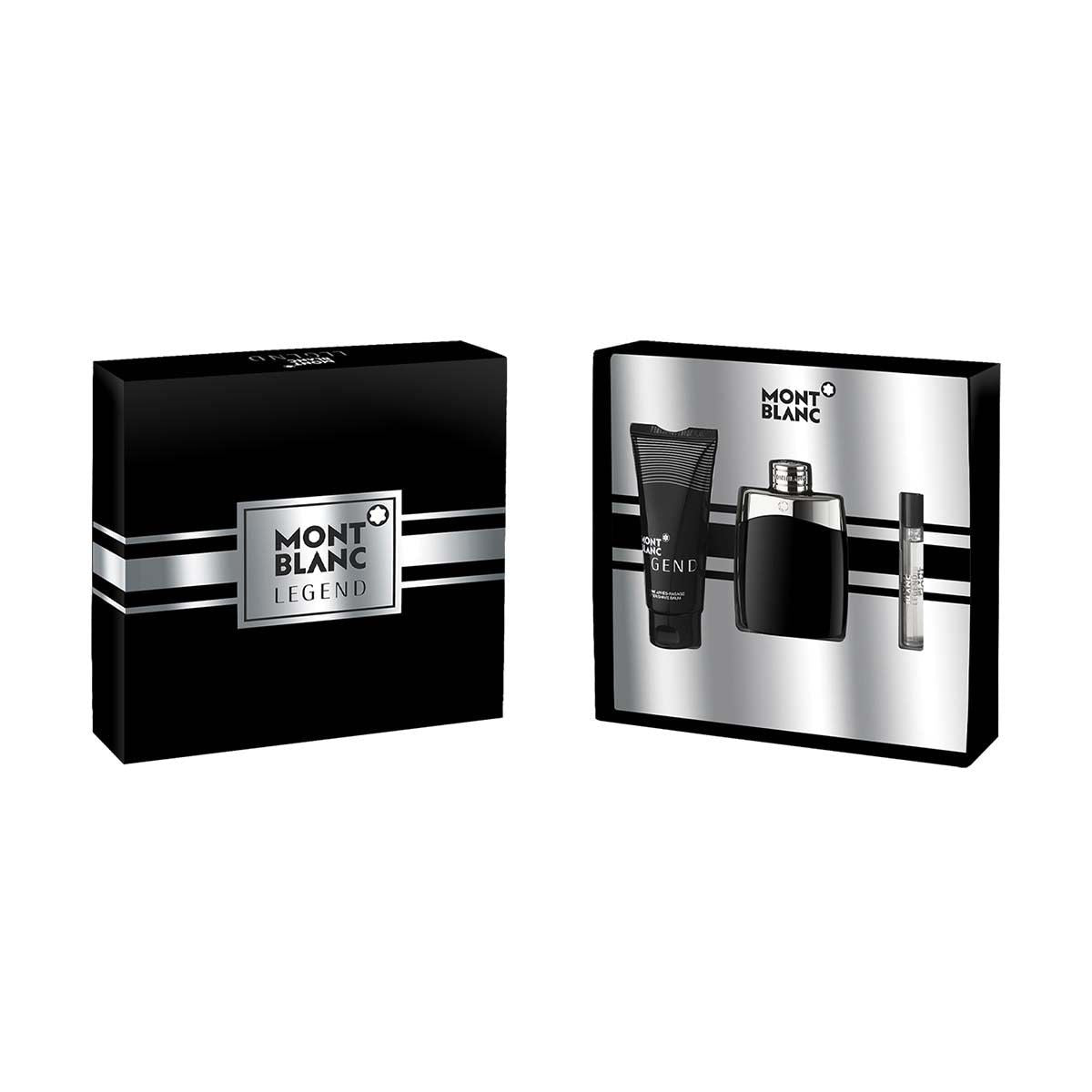 SET LEGEND EDT 100ML + AFTER SHAVE + PERFUMERO MONTBLANC PERFUME PARA CABALLERO