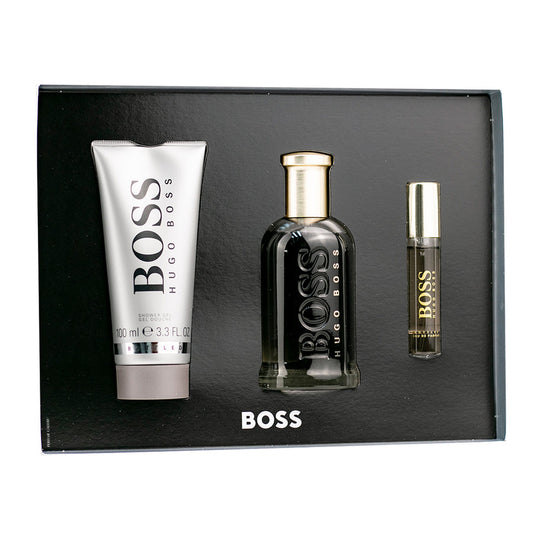 SET BOTTLED EDP 100ML + SHOWER GEL 100ML + PERFUMERO 10ML HUGO BOSS PERFUME PARA CABALLERO