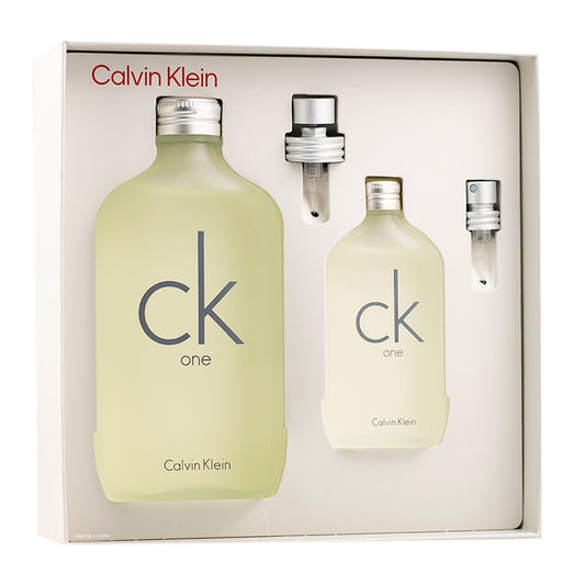 SET CK ONE EDT 200ML + CK ONE EDT 50ML CALVIN KLEIN PERFUME PARA CABALLERO