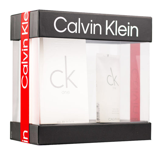 SET CK ONE EDT 200ML + SHOWER GEL 100ML CALVIN KLEIN PERFUME PARA CABALLERO