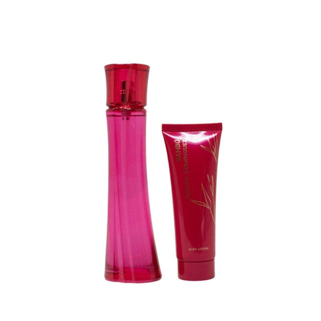 SET AGUA DE BAMBU  EDT 100ML + BODY LOTION 75ML ADOLFO DOMINGUEZ PERFUME PARA DAMA