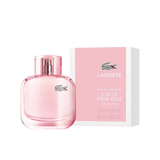 L.12.12 POUR ELLE SPARKLING EDT 90ML LACOSTE PERFUME PARA DAMA