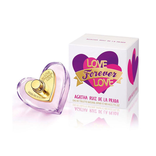 LOVE FOREVER LOVE  EDT 80ML AGATHA RUIZ DE LA PRADA PERFUME PARA DAMA