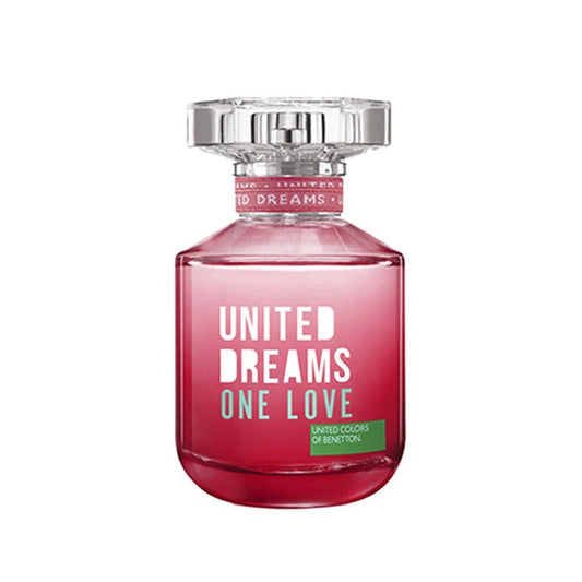 ONE LOVE FOR HER UNITED DREAMS EDT 80ML BENETTON PERFUME PARA DAMA