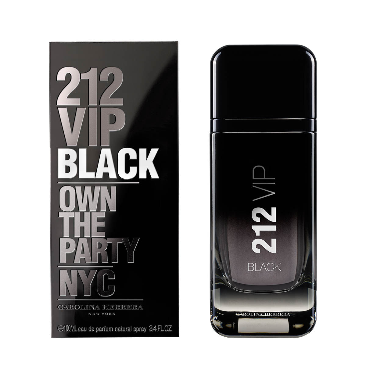 212 VIP BLACK EDP 100ML CAROLINA HERRERA PERFUME PARA CABALLERO