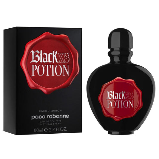 BLACK XS POTION EAU DE TOILETTE 80ML PACO RABANNE EDICION LIMITADA PERFUME PARA DAMA