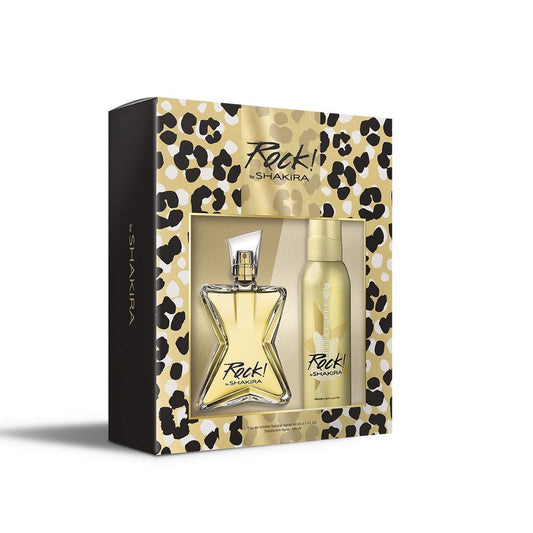 SET ROCK! EDT 80ML + DEODORANTE 150ML SHAKIRA PERFUME PARA DAMA