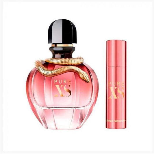 SET PURE XS EDP 80ML + PERFUMERO 10ML PACO RABANNE PERFUME PARA DAMA