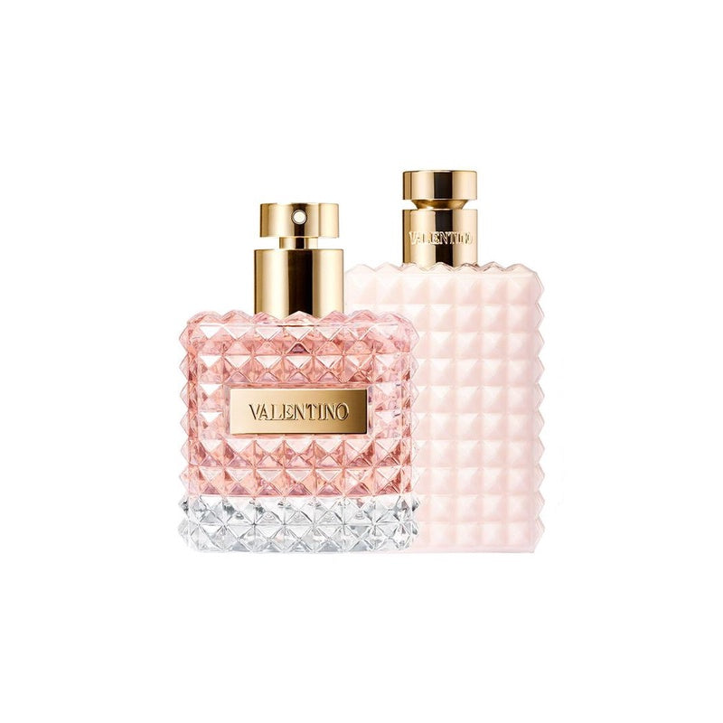 SET DONNA EDP 100ML + BODY LOTION 100ML VALENTINO PERFUME PARA DAMA