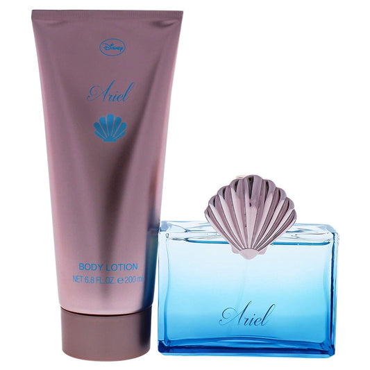 SET ARIEL EDT 100ML + BODY LOTION 200ML DISNEY PERFUME PARA DAMA