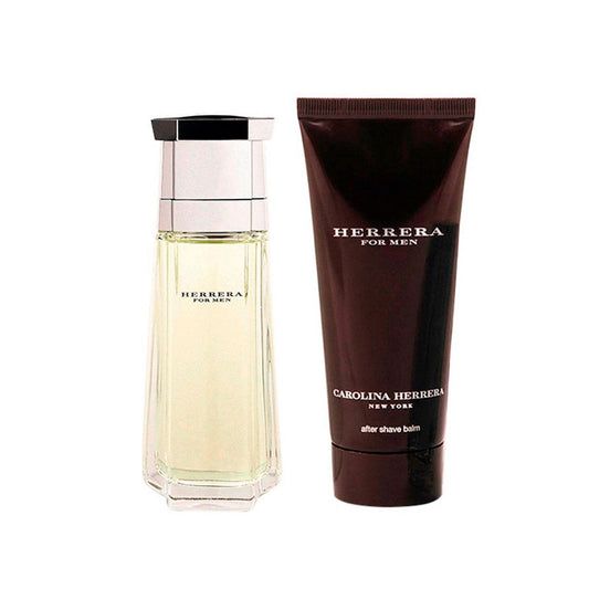 SET HERRERA FOR MEN EDT 100ML + AFTER SHAVE 100 ML CAROLINA HERRERA PERFUME PARA CABALLERO