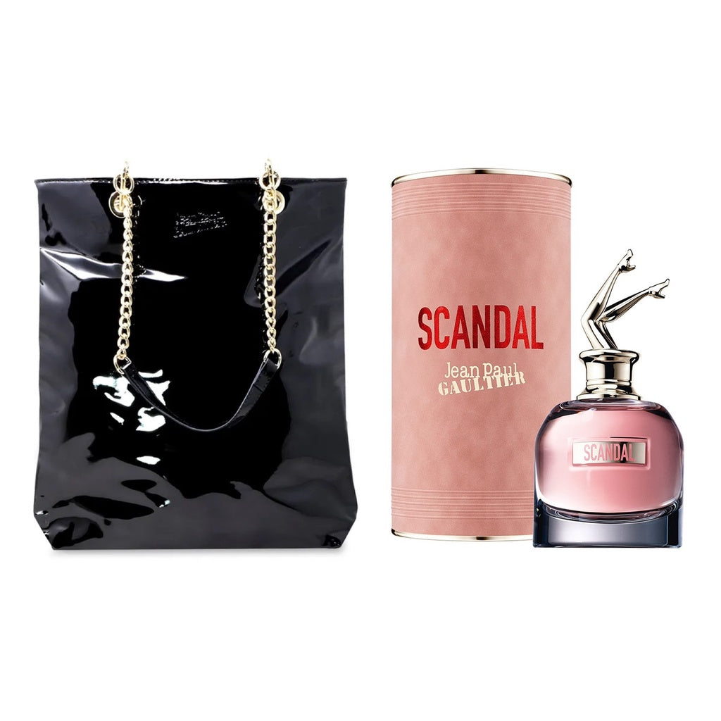 SET SCANDAL EDP 80ML + MALETA JEAN PAUL GAULTIER PERFUME PARA DAMA