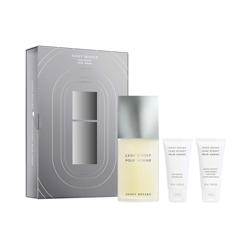 SET L'EAU D'ISSEY POUR HOMME EDT 125 ML + SHOWER GEL 50ML + REPLICA 15ML ISSEY MIYAKE PERFUME PARA CABALLERO